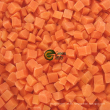 Nuevo Crop IQF Congelados Carrot Crinkle / Dices Hortalizas